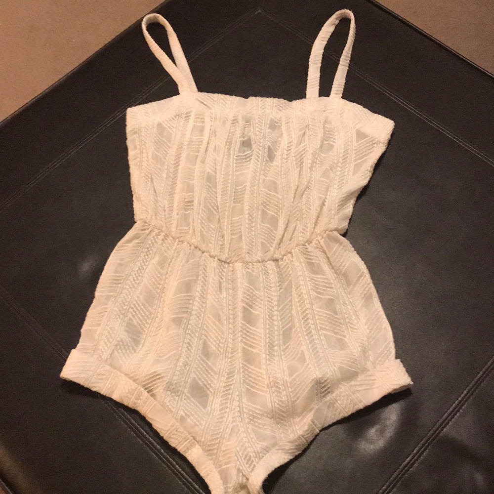 White romper